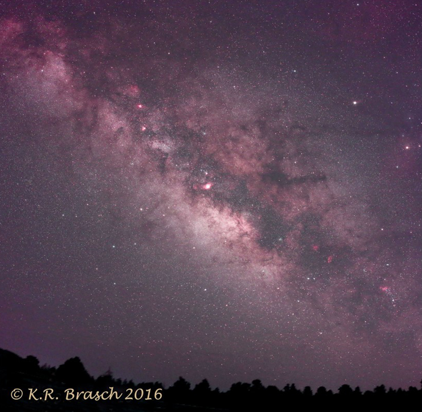 Milky Way Rising 40mm f5 pano May29, 2016